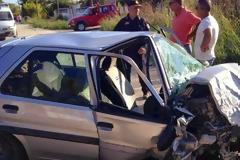 Τροχαίο με τραυματίες στην Εθνική Οδό Ιωαννίνων-Πρέβεζας...[photos]