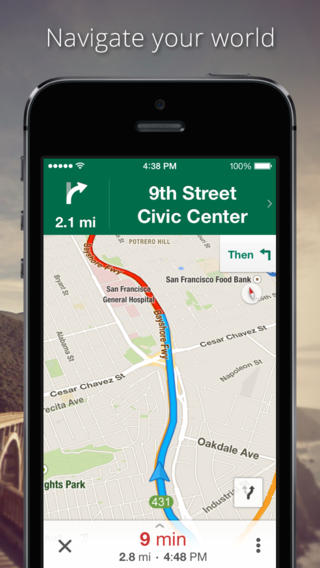 Google Maps: AppStore update free v3.2.1 - Φωτογραφία 3