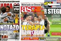 Τι γράφουν τα πρωτοσέλιδα των ισπανικών εφημερίδων για τη νίκη του Ολυμπιακού
