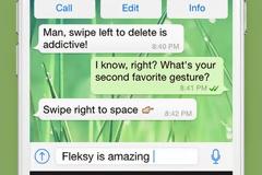 To πρώτο πληκτρολόγιο Fleksy για το ios 8 είναι διαθέσιμο