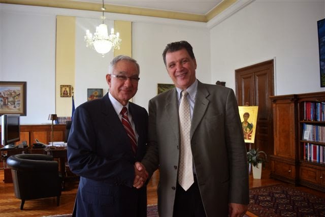Συνάντηση του Γ. Ορφανού με τον δήμαρχο Κ. Νευροκοπίου - Φωτογραφία 1