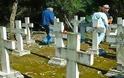 Προσκύνημα στους τάφους των εκτελεσμένων μαχητών του Εμφυλίου 1946-1949 στο Λαζαρέτο Κέρκυρας