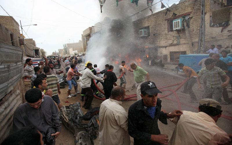 Τουλάχιστον 23 νεκροί και 50 τραυματίες σε διαδοχικές επιθέσεις σε σιιτική συνοικία της Βαγδάτης - Φωτογραφία 1