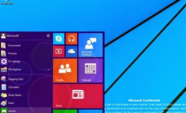 Start menu των Windows 9 και όλα τα λεφτά... - Φωτογραφία 1