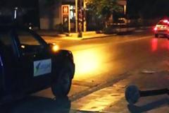 Χανιά: Ξήλωσε κολώνα φωτισμού και εξαφανίστηκε [photos]