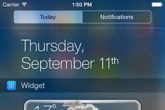 Widget: AppStore free...προσθέστε οτιδήποτε στις ειδοποιήσεις σας