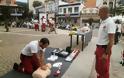 Μαθήματα Πρώτων Βοηθειών στην Κεντρική Πλατεία της Ξάνθης – ΚΑΡΠΑ και ηλεκτροσόκ [video + photos] - Φωτογραφία 3
