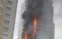 Ρωσία: Τουλάχιστον δύο νεκροί από πυρκαγιά σε κτίριο 25 ορόφων - Φωτογραφία 2