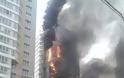 Ρωσία: Τουλάχιστον δύο νεκροί από πυρκαγιά σε κτίριο 25 ορόφων - Φωτογραφία 3