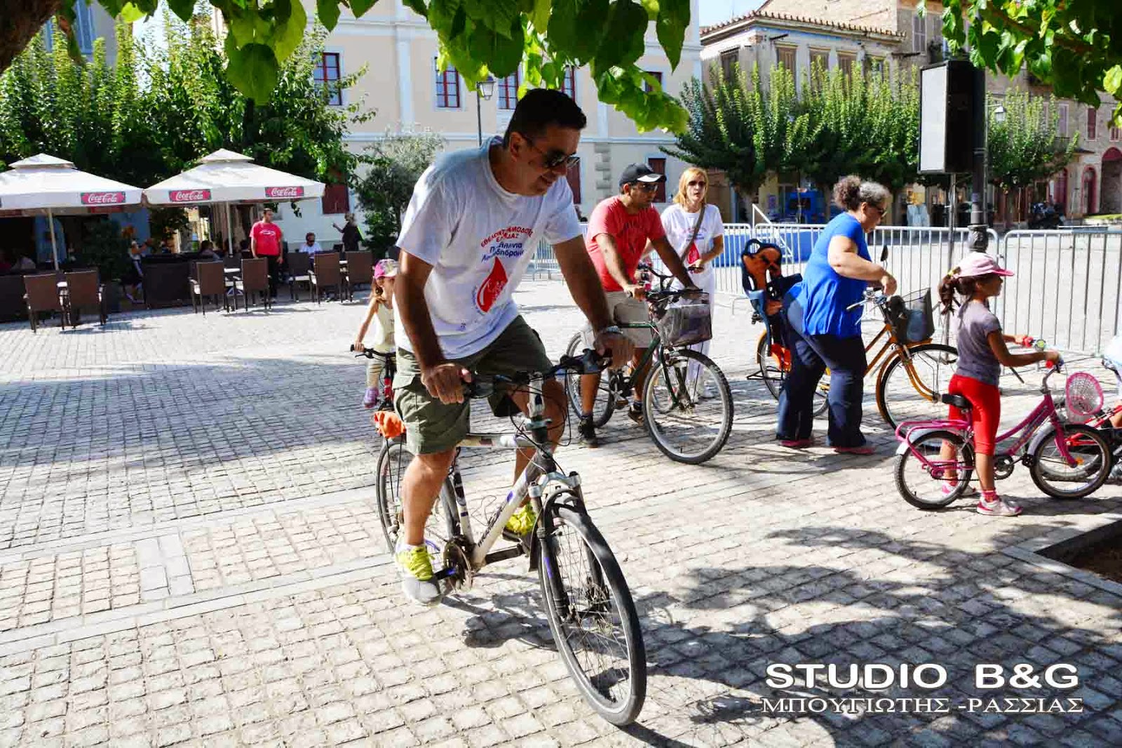 Βόλτα με ποδήλατα για την ευρωπαϊκή εβδομάδα κινητικότητας στο Ναύπλιο - Φωτογραφία 1