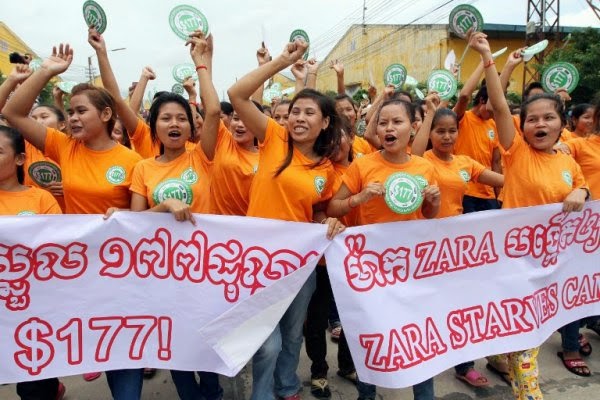 Τι μισθό παίρνουν στην Καμπότζη όσοι εργάζονται στις πολυεθνικές Gap, Nike, Zara και H&M - Φωτογραφία 1