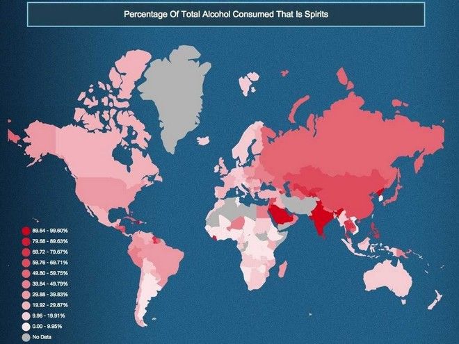 Χάρτες: Οι πιο μεθυσμένες χώρες του πλανήτη. Πόσο πίνουμε στην Ελλάδα [photos] - Φωτογραφία 6