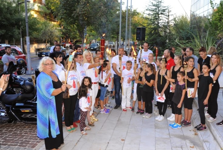 Άναψε στο Μαρούσι η φλόγα της αγάπης της 12ης Πανελλήνιας Λαμπαδηδρομίας Συλλόγων Εθελοντών Αιμοδοτών από τον Δήμαρχο Γ. Πατούλη - Φωτογραφία 4