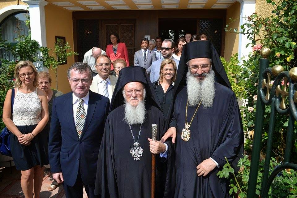 Ο ΥΦΥΠΕΞ συνόδευσε τον Πατριάρχη στην περιοδεία του στον Έβρο - Φωτογραφία 1