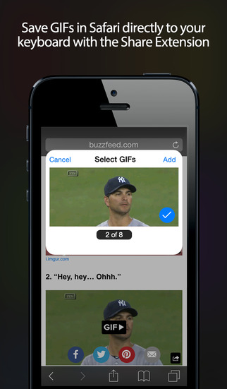 GIF Keyboard: AppStore free new....ένα πληκτρολόγιο για το ios 8 που θα σας ενθουσιάσει - Φωτογραφία 3