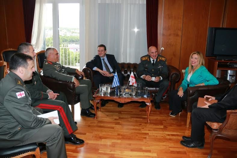 Συνάντηση ΑΝΥΕΘΑ Φώφης Γεννηματά με τον Αρχηγό των Ενόπλων Δυνάμεων της Γεωργίας - Φωτογραφία 3