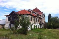 5307 - Φωτογραφίες του εγκαταλελειμμένου ρωσικού Ιερού Κελλιού των Αγίων Πέτρου και Ονουφρίου