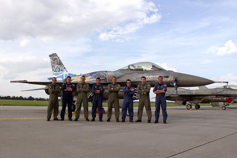 Συμμετοχή της Ομάδας Αεροπορικών Επιδείξεων Μεμονωμένου Αεροσκάφους F-16 ΖΕΥΣ στην Ostrava Nato Days στην Τσεχία - Φωτογραφία 1