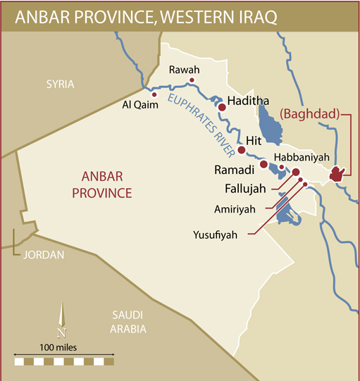 Ο στρατός του Ιράκ «ανακτά» τον έλεγχο σε μια περιοχή της επαρχίας Άνμπαρ - Φωτογραφία 1