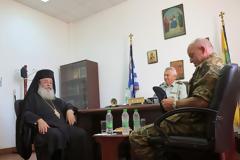 Στο Κέντρο Εκπαιδεύσεως Υλικού Πολέμου ο Μητροπολίτης Φθιώτιδος