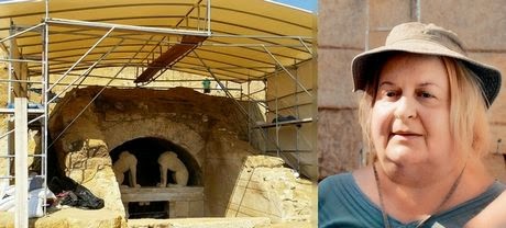 Περιστέρη: Αποκλείεται ο τάφος να είναι ρωμαϊκός. Μέχρι τα Χριστούγεννα θα μάθουμε το μυστικό της Αμφίπολης - Φωτογραφία 1