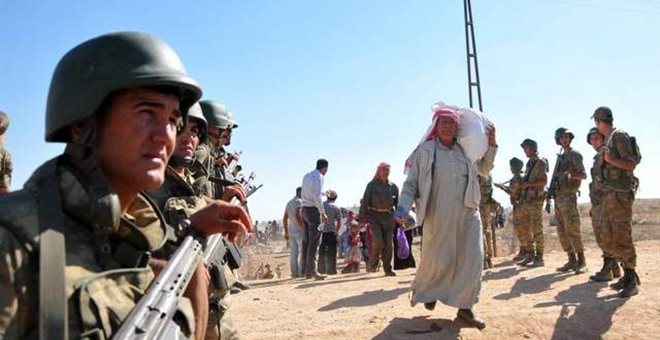 Ανοιχτό το ενδεχόμενο χρήσης τούρκων στρατιωτών στη Συρία αφήνει ο Ερντογάν - Φωτογραφία 1