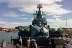 Επίσκεψη στο ρωσικό καταδρομικό Moskva