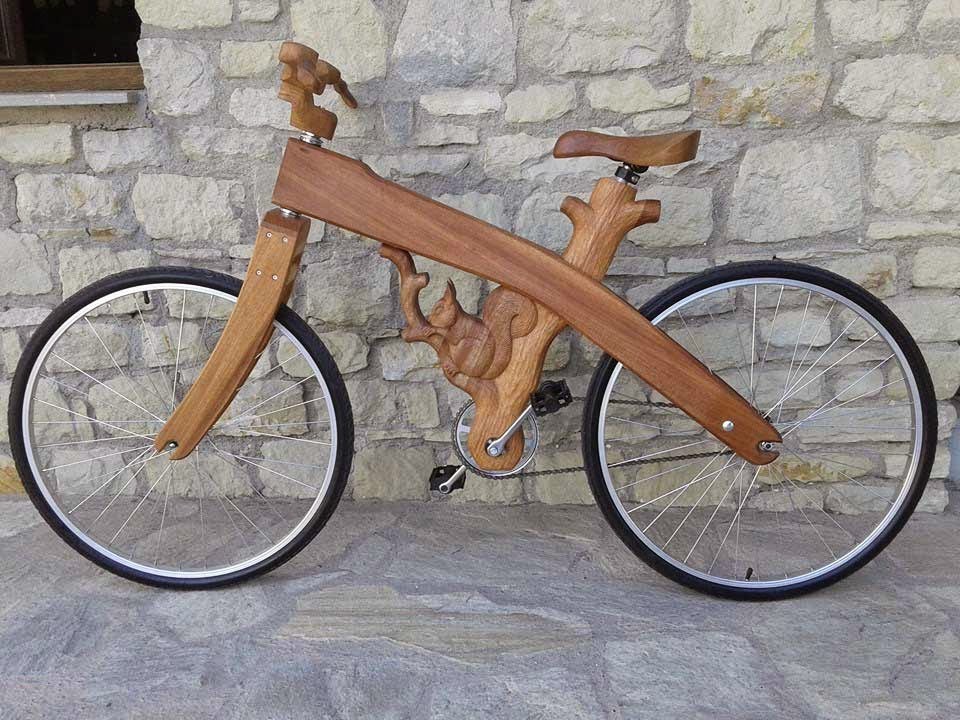 Έτοιμο το πρώτο ξύλινο ποδήλατο που κάνει …πάταγο στα Τρίκαλα! - Φωτογραφία 1