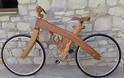 Έτοιμο το πρώτο ξύλινο ποδήλατο που κάνει …πάταγο στα Τρίκαλα!