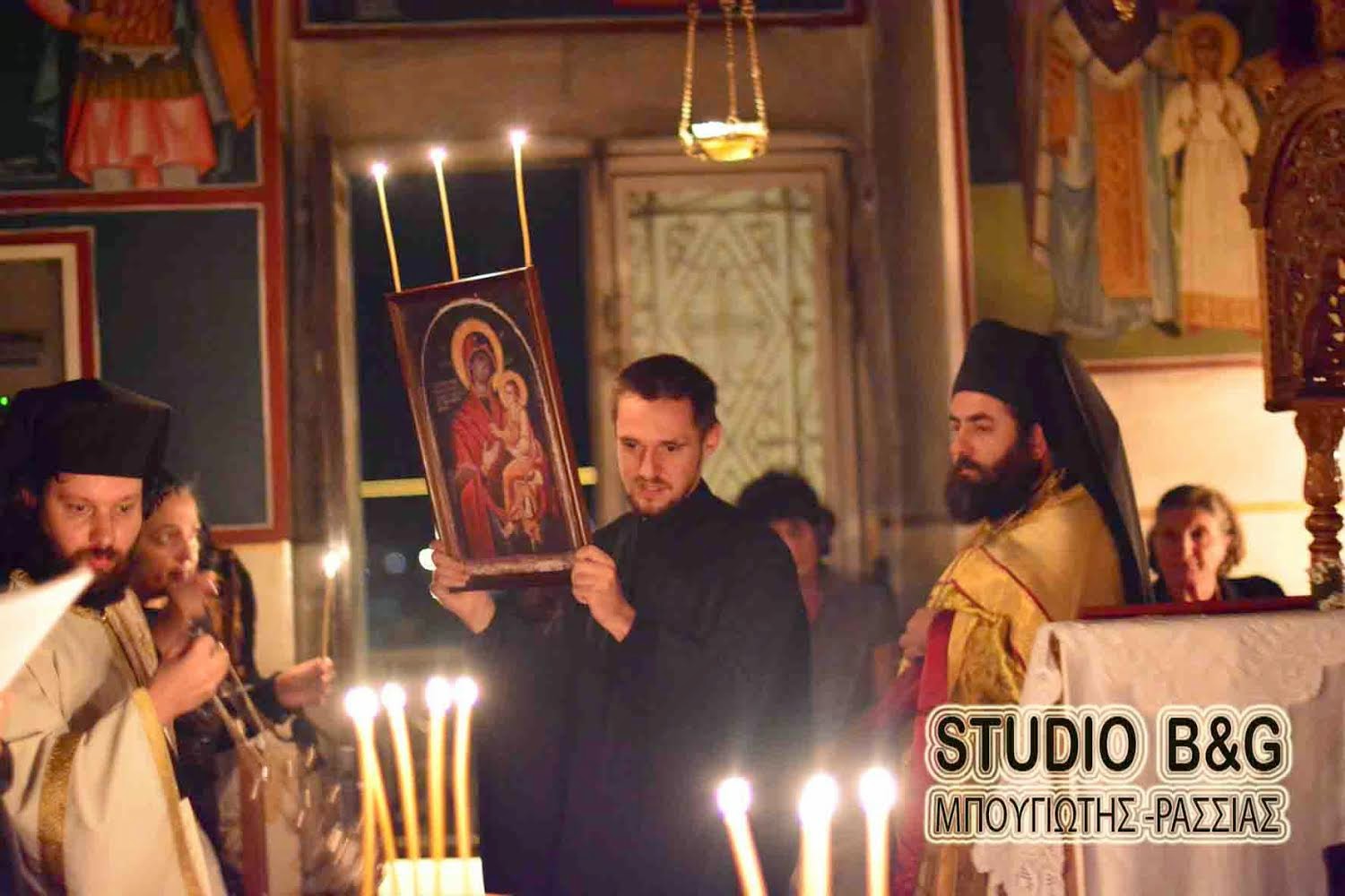 Ιερά αγρυπνία προς τιμή της Παναγίας της Γοργουπηκόου στις Μυκήνες - Φωτογραφία 7