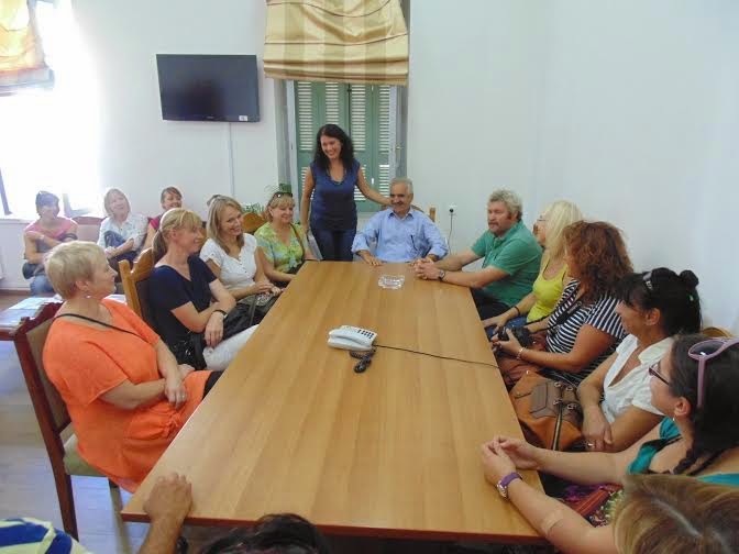 Συνάντηση Κουκιαδάκη με Ευρωπαϊκή εκπαιδευτική αντιπροσωπεία - Φωτογραφία 1