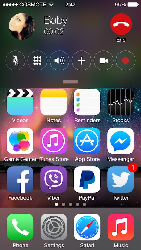 CallBar for iOS 7: Cydia tweak update v($3.99) - Φωτογραφία 2