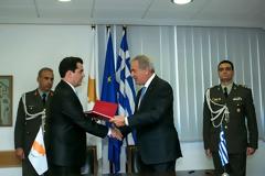 Ολοκλήρωση επίσημης επίσκεψης ΥΕΘΑ Δημήτρη Αβραμόπουλου στην Κύπρο