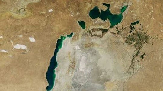 Στέρεψε η τέταρτη μεγαλύτερη λίμνη στον κόσμο - Φωτογραφία 1