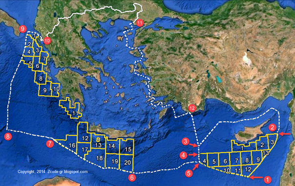 Τι λέει η CIA για τις “ΑΟΖ” Ελλάδας-Κύπρου. Διεθνή ύδατα και “συνεκμετάλλευση” - Φωτογραφία 4