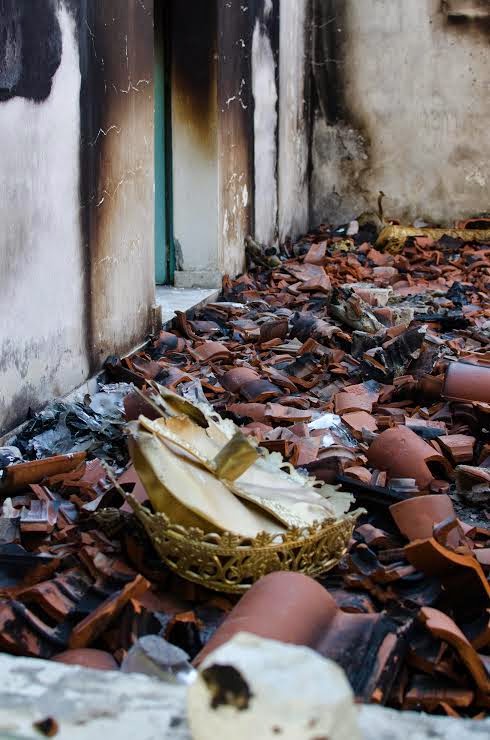 Αιτωλοακαρνανία: Καταστροφή από εμπρησμό στο βυζαντινό μοναστήρι των Αγίων Ταξιαρχών στο Νεοχώρι! - Φωτογραφία 4