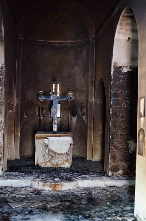 Αιτωλοακαρνανία: Καταστροφή από εμπρησμό στο βυζαντινό μοναστήρι των Αγίων Ταξιαρχών στο Νεοχώρι! - Φωτογραφία 7