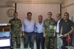 Στην ολοκλήρωση της άσκησης ΠΑΡΜΕΝΙΩΝ στην 95 ΑΔΤΕ ο Αντιπεριφερειάρχης Δωδεκανήσου