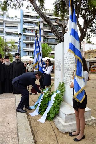 Ο δήμος τίμησε την 70η επέτειο απελευθέρωσης της Πάτρας από τους νάζι - Φωτογραφία 3