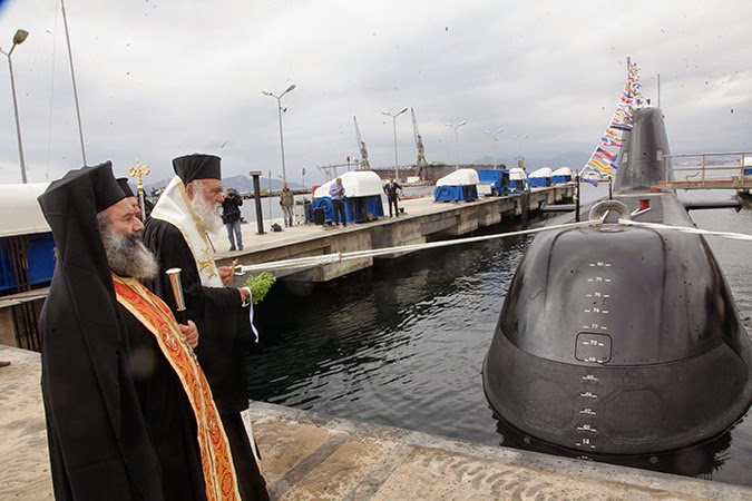 Στη θάλασσα το πρώτο υποβρύχιο του Πολεμικού Ναυτικού που κατασκευάστηκε στην Ελλάδα - Δείτε τις εντυπωσιακές φωτογραφίες - Φωτογραφία 9