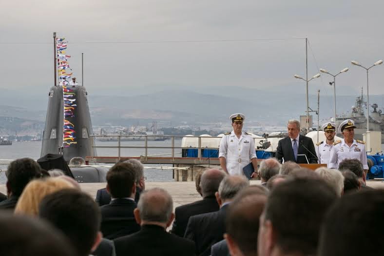 Φωτό από την τελετή καθέλκυσης του Υποβρυχίου «ΠΙΠΙΝΟΣ» - Φωτογραφία 15