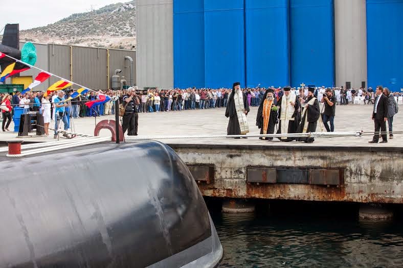 Φωτό από την τελετή καθέλκυσης του Υποβρυχίου «ΠΙΠΙΝΟΣ» - Φωτογραφία 21