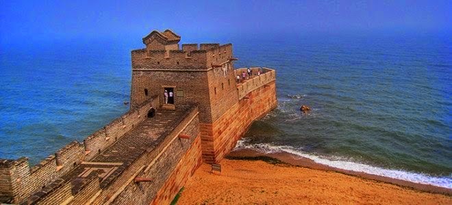 Το άγνωστο τμήμα του Σινικού Τείχους -Εκεί όπου ο «δράκος» καταλήγει στο νερό και γίνεται ένα με τον ωκεανό ~ εικόνες - Φωτογραφία 1