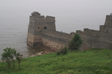 Το άγνωστο τμήμα του Σινικού Τείχους -Εκεί όπου ο «δράκος» καταλήγει στο νερό και γίνεται ένα με τον ωκεανό ~ εικόνες - Φωτογραφία 6