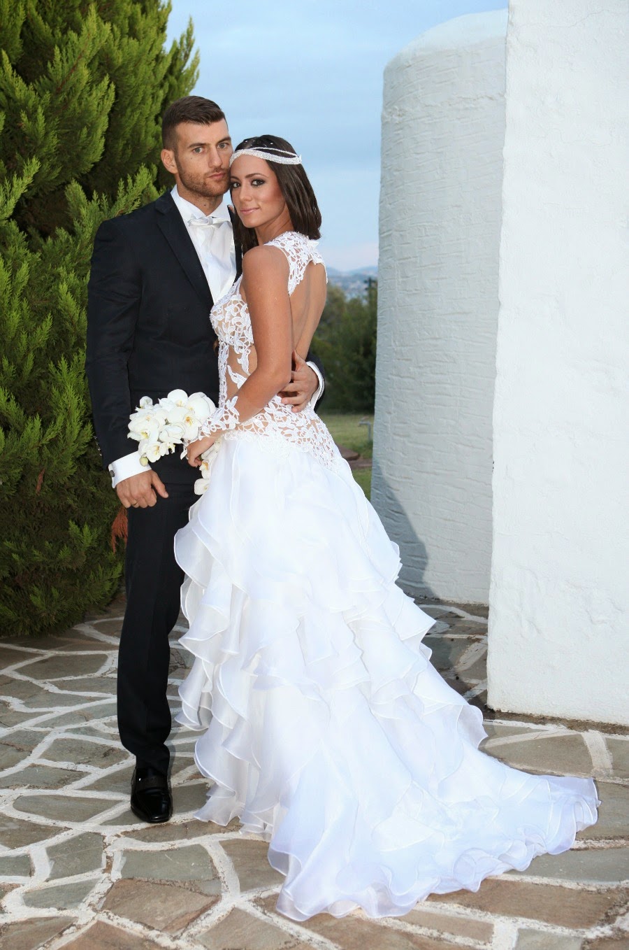 Δείτε τις πρώτες φωτογραφίες από τον γάμο της Μάντη Περσάκη και του Αλέξανδρου Νικολαϊδη! - Φωτογραφία 5