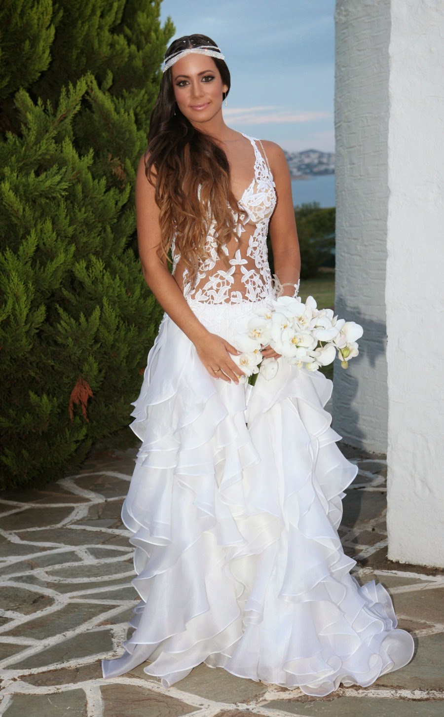 Δείτε τις πρώτες φωτογραφίες από τον γάμο της Μάντη Περσάκη και του Αλέξανδρου Νικολαϊδη! - Φωτογραφία 6