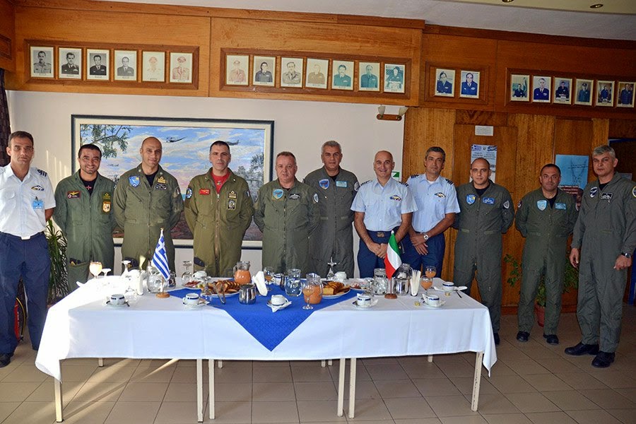6η Ετήσια Σύσκεψη Αντιπροσωπειών της Πολεμικής Αεροπορίας και της Ιταλικής Πολεμικής Αεροπορίας στην 120ΠΕΑ - Φωτογραφία 2