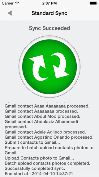 Contacts Sync, Backup: AppStore free today...από 3.99 δωρεάν για σήμερα - Φωτογραφία 6