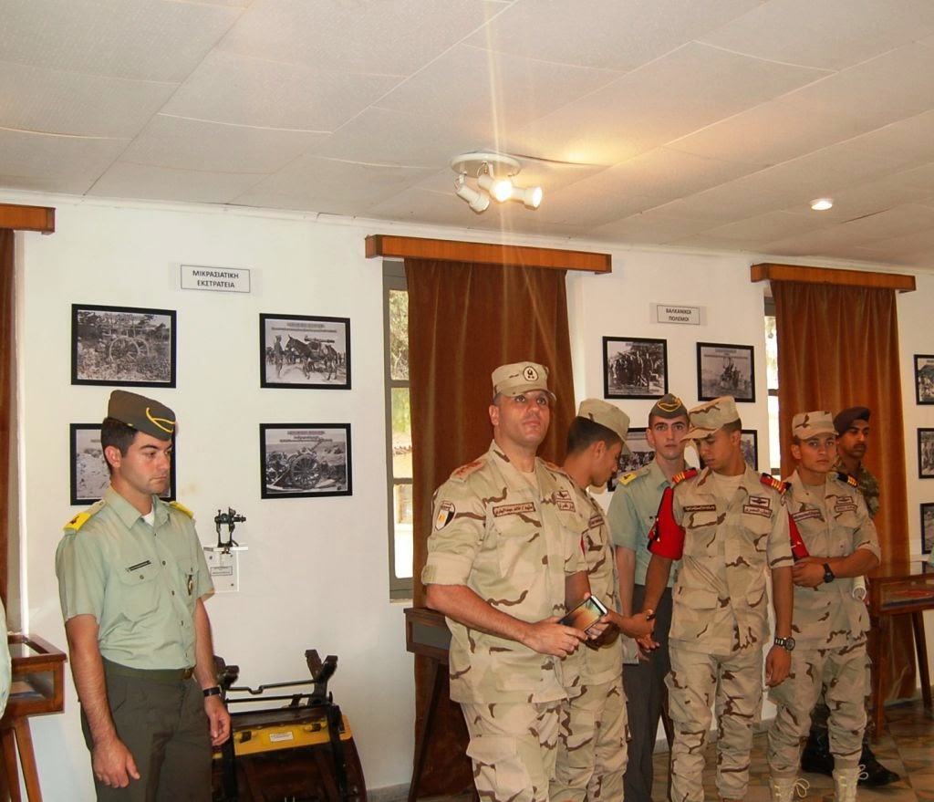 Επίσκεψη Αιγύπτιων Αξιωματικών στη Σχολή Πυροβολικού - Φωτογραφία 4