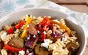 Η συνταγή της ημέρας: Βίδες με ψητά λαχανικά και φέτα